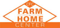 small CFC Farm & Home, Orange and White logo. Farm Store in Virginia.